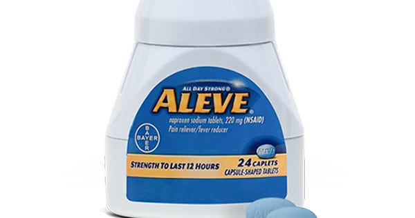 Aleve® (naproxen Sodium) Caplets - Powerful 12-Hour Pain Relief | Aleve®