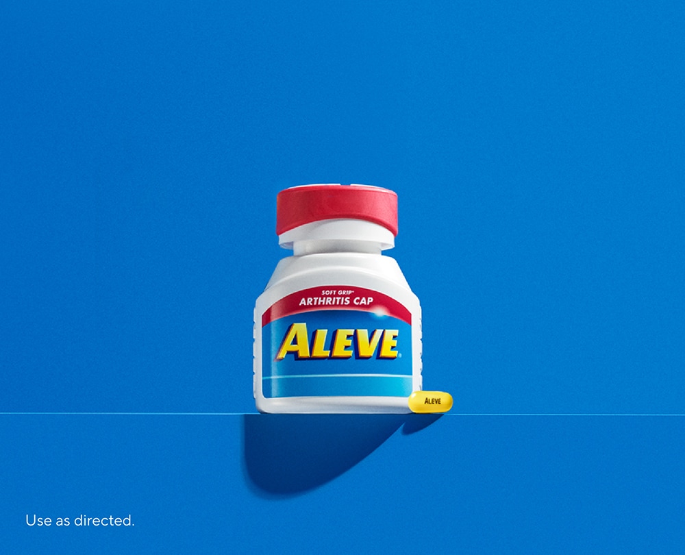 Aleve Gelcaps Arthritis Cap (Carton+Bottle+pill)
